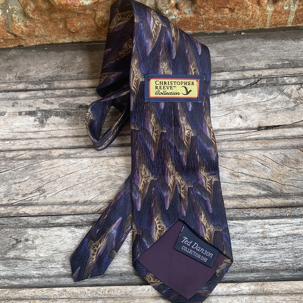 Christopher Reeve / Ted Danson Collection One Tie - Picture 5 of 8